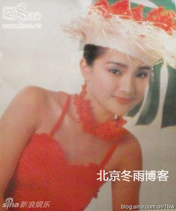 16 tuổi, Châu Tấn diện đồ 'mát mẻ' làm người mẫu ảnh ảnh 3